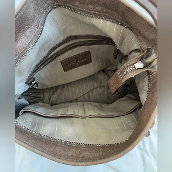 Cole Haan Tan Leather Shoulder Bag